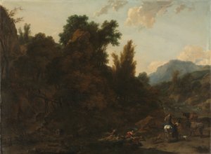ラッシュギャザラー 作： Nicolaes Pietersz. Berchem