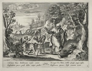 エリシャの物語」1643年 作： Nicolaes Rijckmans