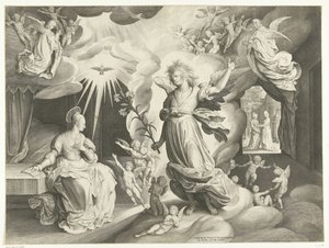 告知 作： Nicolaes de Bruyn