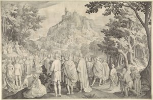 山上の垂訓 作： Nicolaes de Bruyn