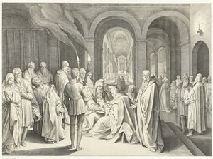 キリストの割礼 作： Nicolaes de Bruyn