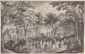 アビゲイルのデビッド 作： Nicolaes de Bruyn