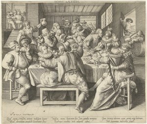 Een huis vol Feetrumoer 喜びの家 (オブジェクトのタイトル) 作： Nicolaes de Bruyn