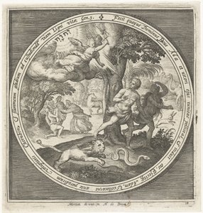 楽園からの追放 作： Nicolaes de Bruyn