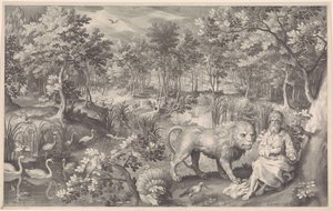 荒野のエレミヤ 作： Nicolaes de Bruyn