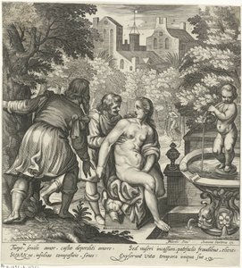 スザンナと長老たち 作： Nicolaes van Geelkercken