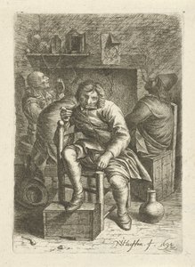 喫煙者 作： Nicolaes van Haeften
