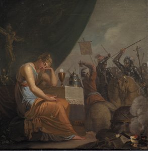 十字軍の時代に最盛期を迎えたヒエラルキー 作： Nicolai Abildgaard