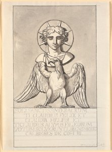 ワシの上の太陽神のイメージ 作： Nicolai Abildgaard