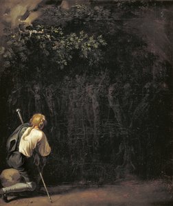 計り知れない神の饗宴でのポトゥアンの祈り 作： Nicolai Abildgaard