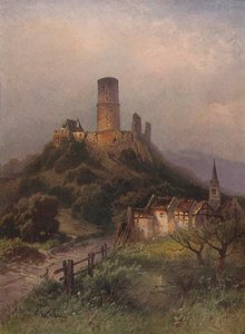 ダイゴデスバーグ、ゴデスバーグ城、1923年。 作： Nicolai Astudin