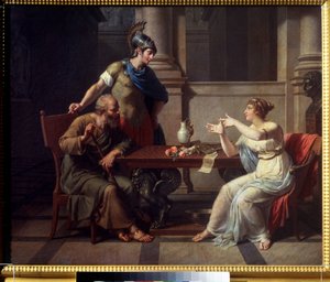 不明な画像 作： Nicolas Andre Monsiau