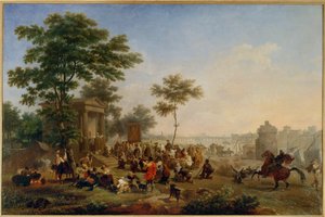 ローマ近郊の田舎でのミサ