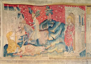 二人の証人の死、1373-87年（タペストリー）