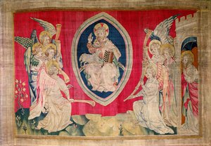 セブンスシール、第17号「アンジェの黙示録」、1373-87年（タペストリー） 作： Nicolas Bataille