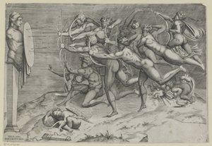 操作 作： Nicolas Beatrizet (attributed to)