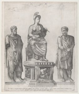 ローマの素晴らしさの鏡: ローマの勝利、1549., 1549. 作： Nicolas Beatrizet
