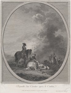 戦闘後の兵士の死体, 1781., 1781. 作： Nicolas Colibert