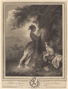 愛の数 作： Nicolas Delaunay after Jean Honoré Fragonard