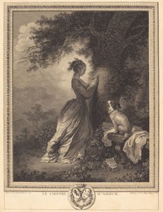 愛の数 作： Nicolas Delaunay after Jean Honoré Fragonard