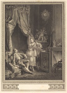 使い果たされた矢筒 作： Nicolas Delaunay after Pierre Antoine Baudouin