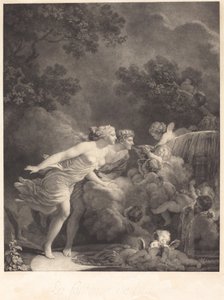 ラ・フォンテーヌ・ダムール愛の泉、1785年。 作： Nicolas Francois Regnault