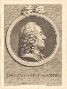 ガスパール・デュシャンゲ 作： Nicolas Gabriel Dupuis after Charles Nicolas Cochin II