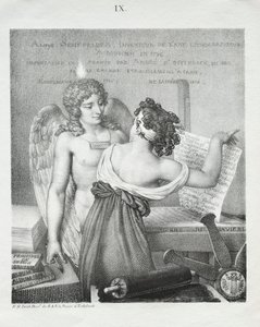 リソグラフィの天才、1819年。 作： Nicolas Henri Jacob