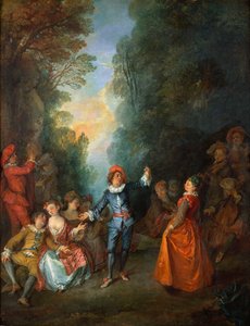 フェット・シャンペトル 作： Nicolas Lancret