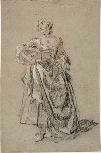女性の研究 作： Nicolas Lancret