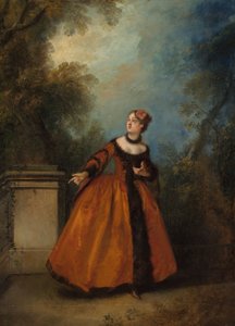 美しいギリシャの女性 作： Nicolas Lancret