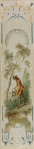 庭師》1723-27年頃（油彩・カンヴァス） 作： Nicolas Lancret