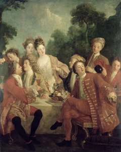 ハムランチ 作： Nicolas Lancret