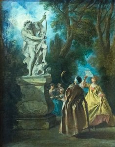 ペルシャ人と像 作： Nicolas Lancret