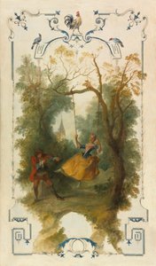 ブランコ 1723-27年頃 油彩・カンヴァス 作： Nicolas Lancret