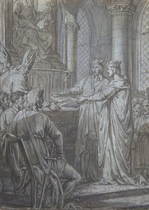 ルイ 3 世とカルロマンは、882 年に王国の司教たちに彼らの忠誠を保証します。 1791年。
