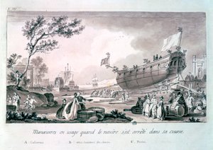 無題、c1750-1810 作： Nicolas Marie Ozanne