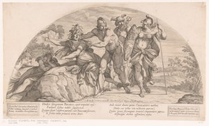 ペルセウスがメデューサの首を斬る オデッセイの物語（シリーズタイトル） 作： Nicolas Mignard