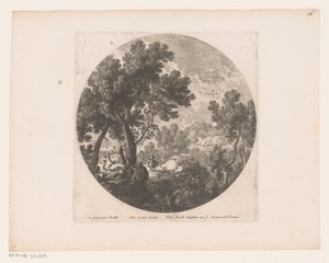 歩行者のいる風景と負担の獣の姿 作： Nicolas Perelle