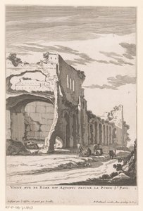 ローマの水道橋の廃墟 Vieux Mur de Rome dit Aquaduc proche la Porte St. Paul (オブジェクトのタイトル)