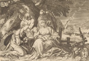 聖カタリナの婚約。 作： Nicolas Perrey