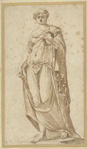 正面から見たフローラ・ファルネーゼ 作： Nicolas Poussin (possibly)