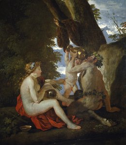 バッキックシーン、1626-1628 作： Nicolas Poussin