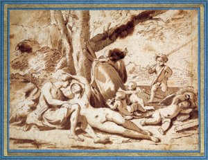 火星と金星 作： Nicolas Poussin