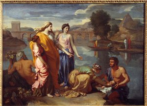 モーセ 作： Nicolas Poussin