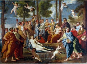 パーナッス 作： Nicolas Poussin