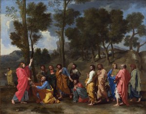 プッサン ニコラ（1594-1665） 七つの秘跡 油彩・キャンバス油彩・キャンバス バロック様式 約1637-1640年 フランス ナショナル・ギャラリー ロンドン 95,2x120,6 絵画 作： Nicolas Poussin