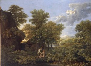春か地球の楽園 作： Nicolas Poussin