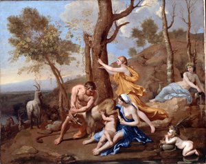 木星の育成 作： Nicolas Poussin