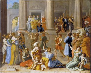 ダビデの勝利 作： Nicolas Poussin